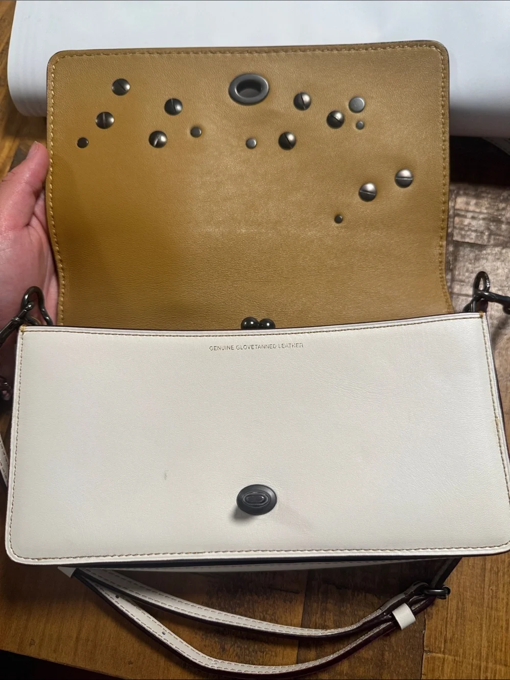 Coach 1941 Customized Chalk Dinky Crossbody!!!